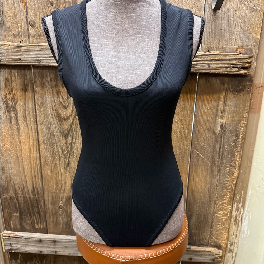 H&M Classic Black Bodysuit